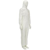 4545-2xl 3M White Coverall, EN 1073-2, EN 1149-5, XXL