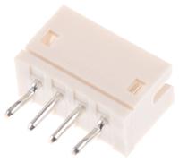 b4b-zr-lfsn JST ZH Series Top Entry Through Hole PCB Header, 4 Contact(s), 1.5 mm Pitch, 1 Row, Shrouded