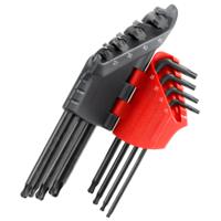 89sjp8apf Facom 8-Piece Torx Key Set, T10 - T15 - T20 - T25 - T27 - T30 - T40 - T45 Size, L Shape, Long Arm