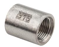 499-2919 RS PRO Stainless Steel Pipe Fitting Socket, Female G 3/8in x Female G 3/8in