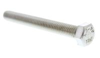 263-2255 RS PRO Plain Stainless Steel, Hex Bolt, M5 x 40mm