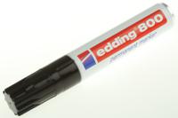 800-001 Edding Broad, Extra Broad, Medium Tip Black Marker Pen