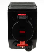 pre516rr Emerson Appleton Surface Mount 3P + N + E Industrial Power Socket ATEX, IECEx, Rated At 16A, 380-415Vac 50/60Hz