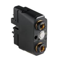 89543501 Crouzet Button 3/2 NC Pneumatic Manual Control Valve, G 1/8, 1/8in, III B