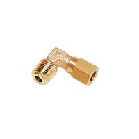 0109-05-10 Legris Brass Pipe Fitting, Straight Push Fit, Male BSPT 1/8in BSPT 1/8in 5mm