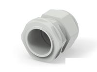 1sng626175r0000 Entrelec 1SNG Series Light Grey PA 6 Cable Gland, PG29 Thread, 18mm min., 25mm max., IP66, IP68