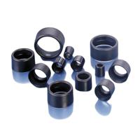 rks-36 End Sleeve, Conduit Fitting, 36mm Nominal Size, Polyamide, Black