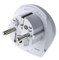 768-2870 SKROSS Australia, China, Europe, Italy, Switzerland, UK, USA to Denmark, Europe Travel Adapter, Rated At 16A