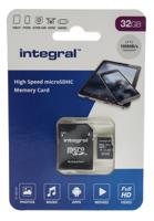 inmsdh32g-100v10 Integral Memory 32 GB MicroSDXC Micro SD Card, Class 10, UHS-1 U1
