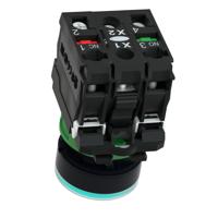 xb5aw3365 Schneider Electric XB5 Series Illuminated Push Button Complete Unit, 22mm Cutout, SPDT