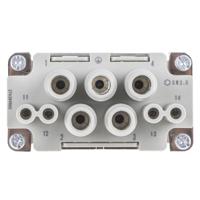 09380082701 HARTING Heavy Duty Power Connector Insert, 63A, Female, Han-Com Series, 4 Contacts