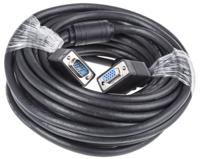 11045360-5 Roline Male VGA to Female VGA Cable, 10m Black