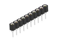 2444090-1 TE Connectivity 2.54mm Pitch 10 Way Through Hole IC Socket