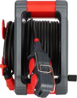 9212301110 brennenstuhl 25m 8 Socket Type E - French Cable Reel Semi-enclosed Reel, 230 V, IP44