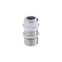 53112635 Lapp 5311 Series Silver Brass Cable Gland, M20 Thread, IP66, IP68, IP69