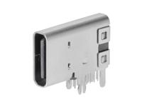 2169890001 Molex Right Angle, PCB, Socket- Single Port Type USB-C 2 USB Connector