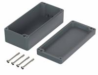 38115000-pk-115 Bopla Euromas Polymas Series Silver Polyamide Enclosure, IP65, Silver Lid, 175 x 80 x 57mm