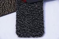 quercy609002 ID Group Grey Floor Protection Polypropylene Mat, Scraped Finish 90cm x 600mm x 8mm