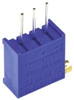 3296x-1-103lf 10kΩ, Through Hole Trimmer Potentiometer 0.5W Side Adjust Bourns, 3296