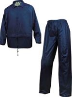 en400matm Delta Plus EN400 Blue, Dark Navy, Waterproof Rain Suit, M
