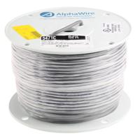 5471c-sl033 Alpha Wire Alpha Essentials Series Data Cable, 1 Pairs, 2 Cores, 0.23 mm², Screened, 24 AWG, 100m, Aluminium/Mylar Tape