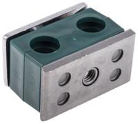 145-9763 RS PRO Double Tube Clamp for 15mm tube