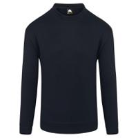 1250-xs Orn 1250 Navy 35% Cotton, 65% Polyester Work Sweatshirt XS