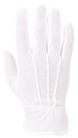 137-2055 Portwest A080WHR White Cotton Cotton Work Gloves, Size 8, Latex, Nitrile, Polyurethane, PVC Coating