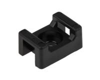 233-663 RS PRO Black Cable Tie Mount 10 mm x 15mm, 4.8mm Max. Cable Tie Width