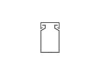 1set411009r0000 Entrelec PVC Cable Trunking Accessory, 25 x 40mm