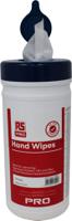 224-6653 RS PRO Wet Hand Wipes, Tub of 80