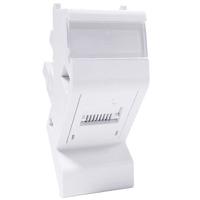 mgb-00001-02-single Molex Premise Networks Angled Cat6 RJ45 Modular Outlet,With UTP Shield Type