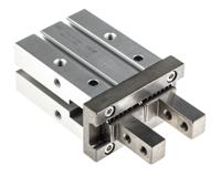 mhz2-25d SMC 2 Finger Double Action Pneumatic Gripper, MHZ2-25D, Parallel Gripping Type