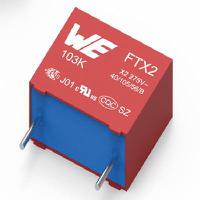 890334025027rp Wurth Elektronik WCAP-FTXX Film Capacitor, 310V ac, ±10%, 220nF, Through Hole