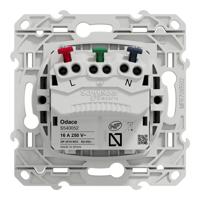 s540052 Schneider Electric Anthracite 1 Gang Plug Socket, 2 Poles, 16A, French 2P, Indoor Use