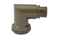 m8504984-14w02 Amphenol Limited Green Band Lock Adapter, Shell Size 14 for use with 5015 (MS345X), 26482 Series II, 83723 Series III