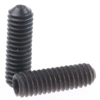 432-643 Black, Self-Colour Steel Hex Socket Set M2.5 x 8mm Grub Screw