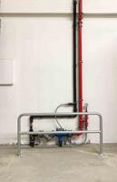 204-1784 RS PRO Grey Galvanised Steel Protection Barrier