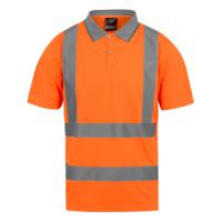 trs271-188-70 Regatta Professional TRS271 Orange Unisex Hi Vis T-Shirt