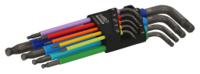 c1997lm9p Bahco 9 piece L Shape Metric Hex Key Set, 1.5 → 10mm