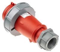 300 MENNEKES, AM-TOP IP67 Red Cable Mount 3P + N + E Industrial Power Plug, Rated At 32A, 400 V