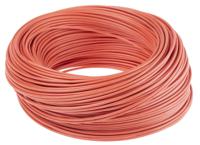 49104 Lapp ÖLFLEX HEAT Series Red 0.75 mm² Hook Up Wire, 18 AWG, 19/0.25 mm, 100m, Silicone Insulation,