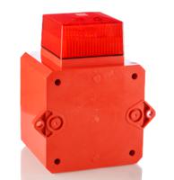 yl5isct4rrf Clifford & Snell YL5IS Series Red Sounder Beacon, 12 → 24 V dc, IP65, Fixed Mount, 105dB at 1 Metre