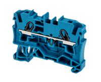 2004-1204 WAGO  TOPJOB S, 2004 Series Blue, 4mm², Single-Level, Push-In Cage Clamp Termination, ATEX, IECEx