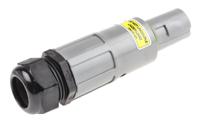 nldft-3-gy-l-s120-m40a ITT Cannon, Veam Powerlock Grey Cable Mount Industrial Power Socket, Rated At 400A, 1.0 kV