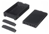 96035224-b-221306-abs-7024 Bopla Bocube Series Graphite Grey ABS Enclosure, IP66, IP68, Graphite Grey Lid, 231 x 125 x 60mm