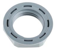 53119010 Lapp Grey Flame Retardant Fibreglass PA Cable Gland Locknut, M16 Thread, IP68