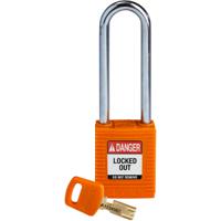 150248 Brady LOTO-101 Key Weatherproof Nylon, Steel Padlock, 6.35mm Shackle, 38.00mm Body