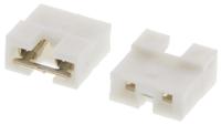 68786-202lf Amphenol Communications Solutions, Mini-Jump Jumper Female Straight White Open Top 2 Way 1 Row 2.54mm Pitch