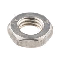 122-4406 RS PRO Stainless Steel Hex Nut, DIN 439B, M12